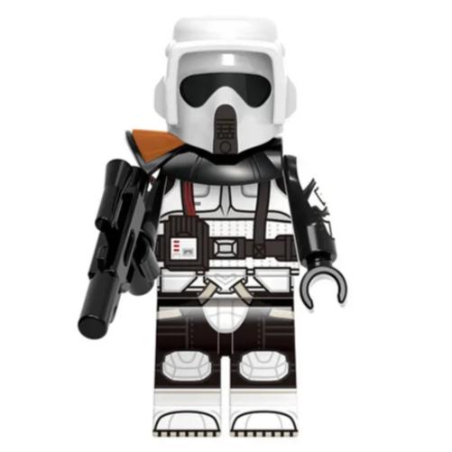 Scout Troopers Commander Custom Star Wars Minifigure - Minifigure Bricks