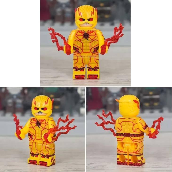 Reverse Flash Custom DC Comics Superhero Minifigure - Minifigure Bricks