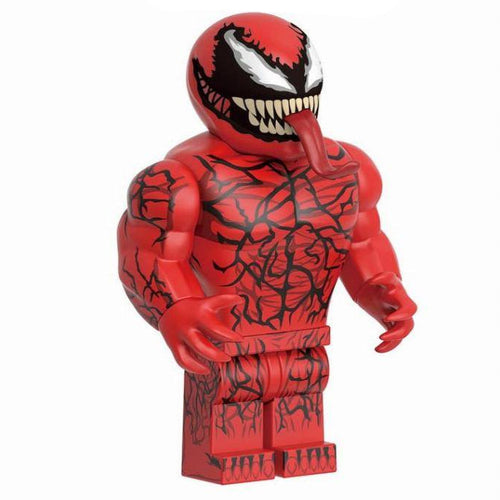 Carnage (Venom) Custom Marvel Superhero Minifigure - Minifigure Bricks