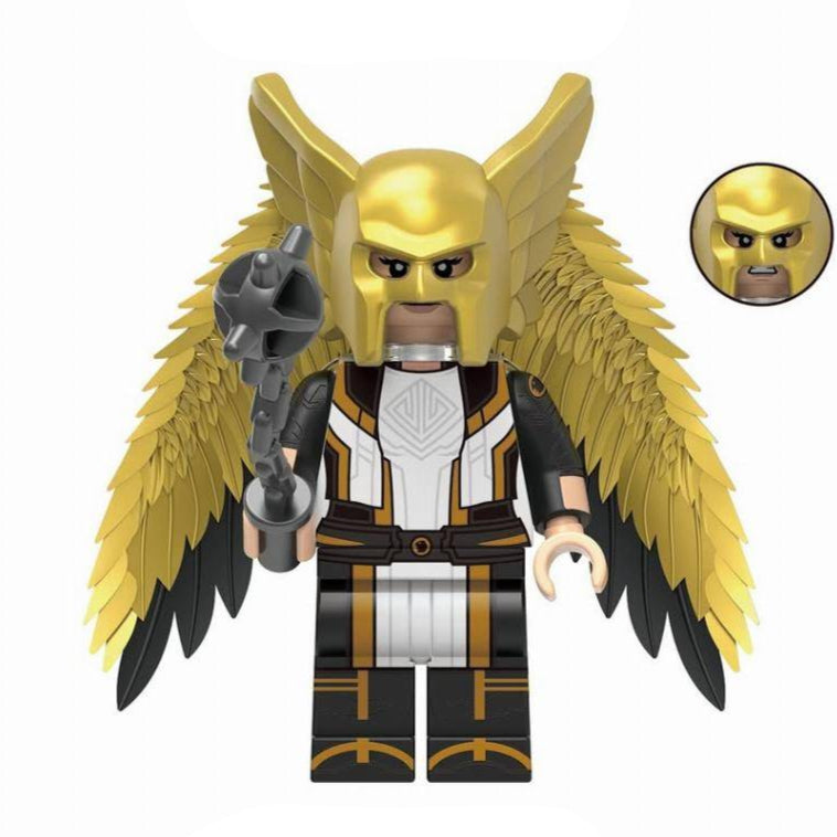 Hawkgirl (DCU) Custom DC Superhero Minifigure - Minifigure Bricks