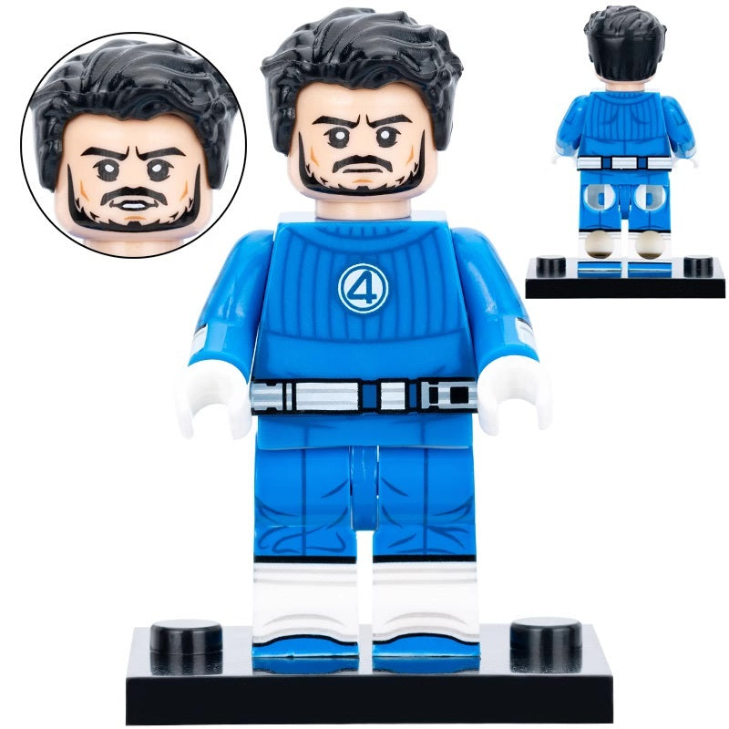 Mr Fantastic (Fantastic Four) Custom Marvel Superhero Minifigure