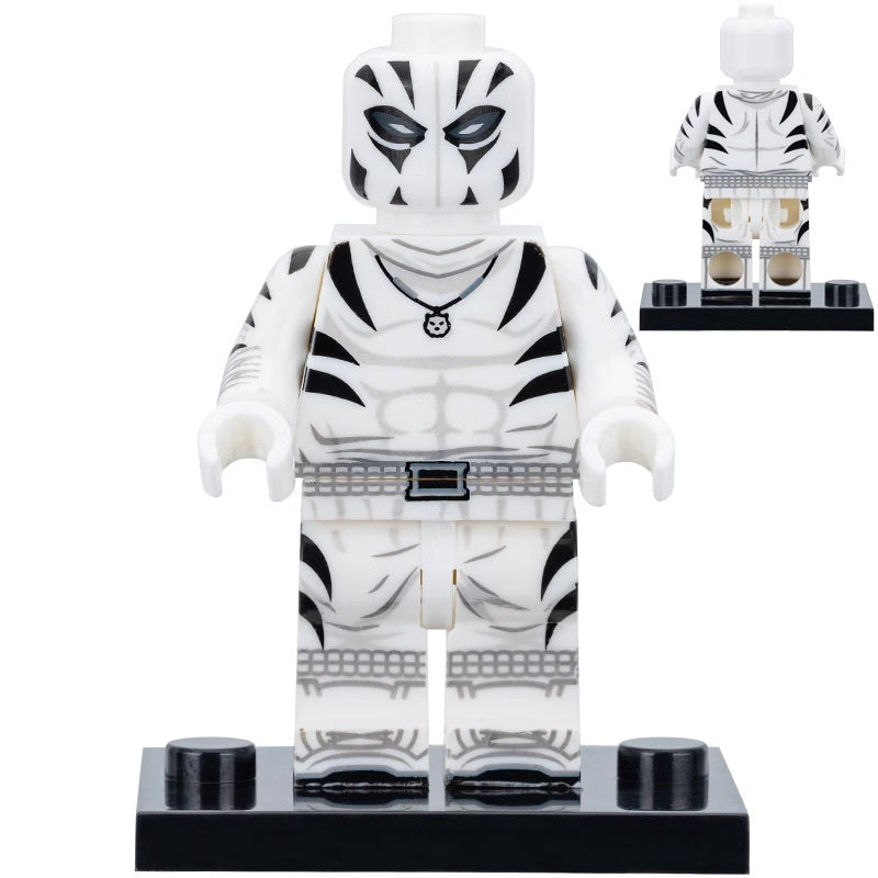 White Tiger (Daredevil) Custom Marvel Superhero Minifigure - Minifigure Bricks