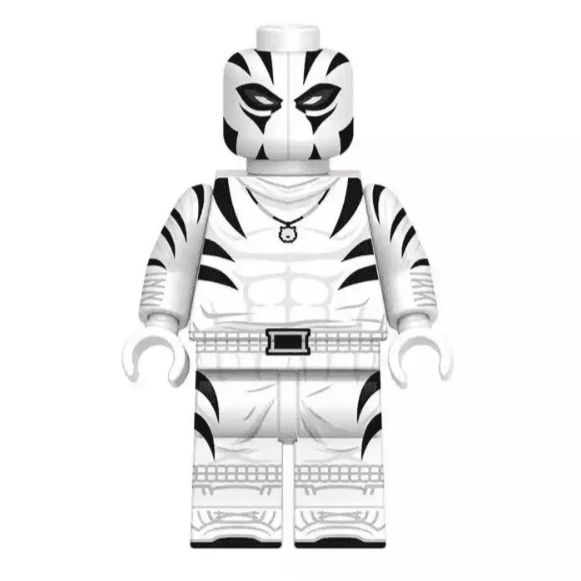 White Tiger (Daredevil) Custom Marvel Superhero Minifigure - Minifigure Bricks