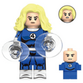 Invisible Woman (Fantastic Four) Custom Marvel Superhero Minifigure - Minifigure Bricks