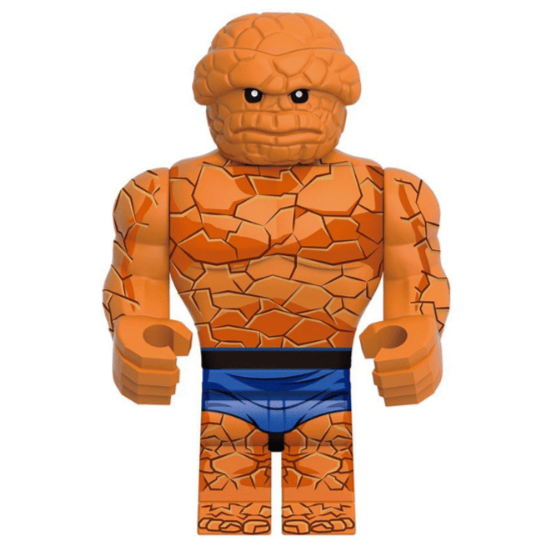 Thing (Fantastic Four) Custom Marvel Superhero Minifigure - Minifigure Bricks