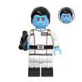 Grand Admiral Thrawn custom Star Wars Minifigure - Minifigure Bricks