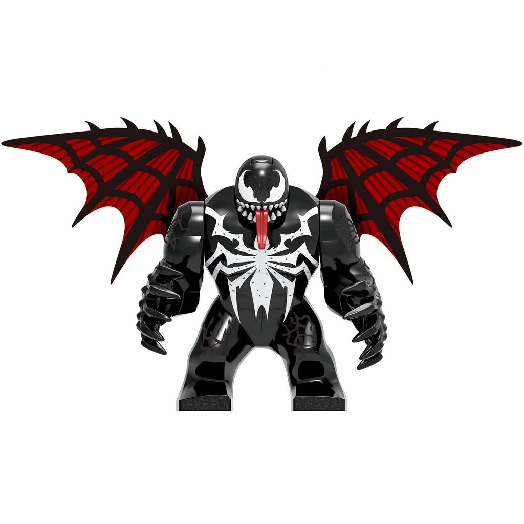 Winged Venom Custom Marvel Superhero Large Minifigure - Minifigure Bricks