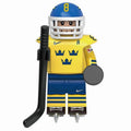 Sweden National Ice Hockey Team Player Custom Minifigure - Minifigure Bricks