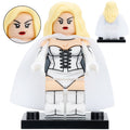 White Queen (X-Men) Custom Marvel Superhero Minifigure - Minifigure Bricks