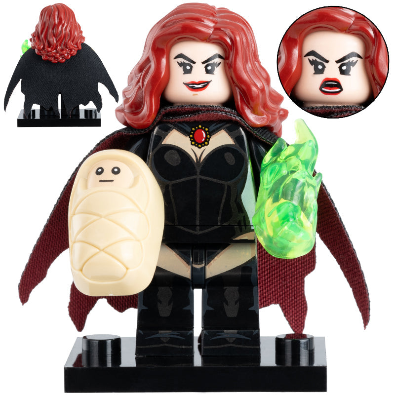 Madelyne Pryor (X-Men) Custom Marvel Superhero Minifigure - Minifigure Bricks
