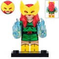 Jean Grey (X-Men) Custom Marvel Superhero Minifigure - Minifigure Bricks
