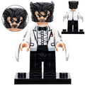 Wolverine Patch Custom Marvel Superhero Minifigure - Minifigure Bricks