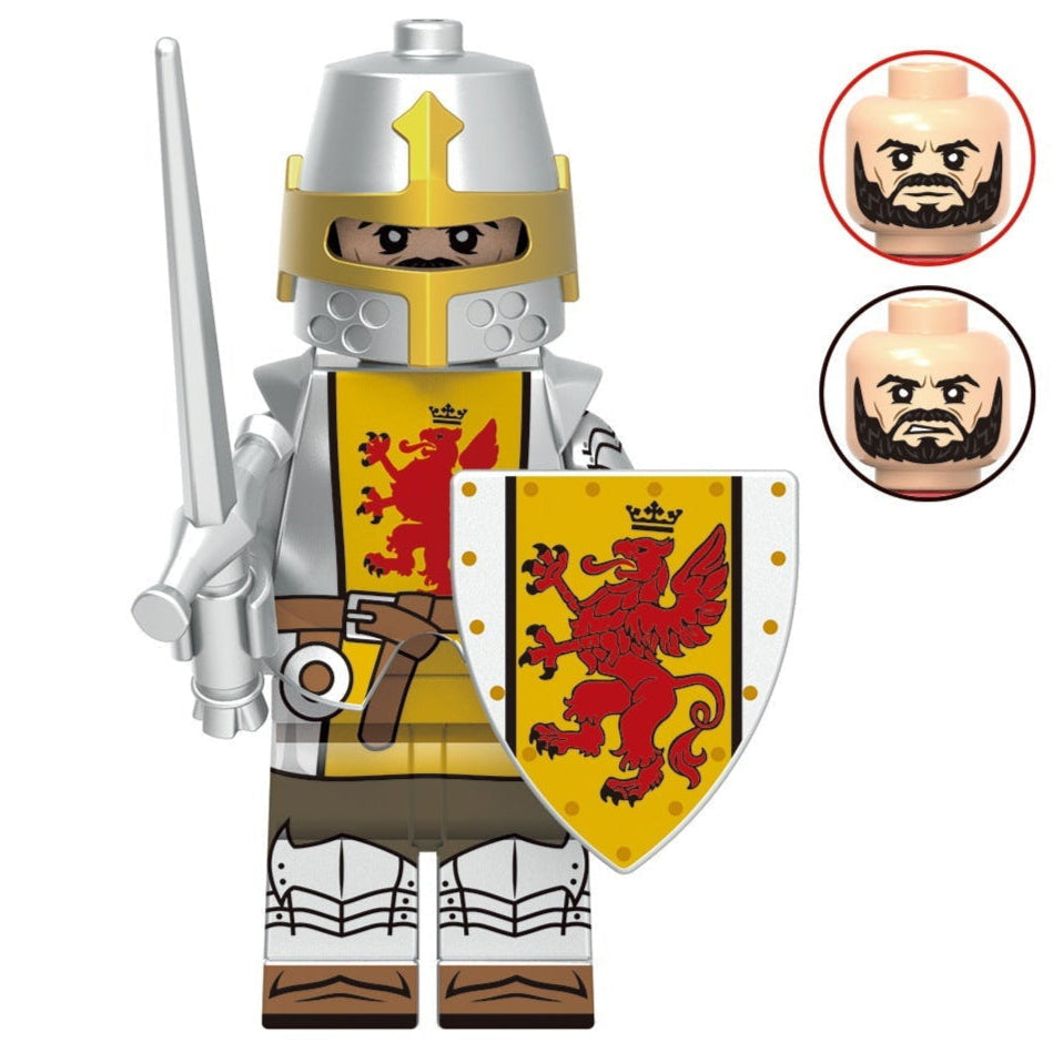 Ascension Frontlight Mercenary Medieval Knight Custom Minifigure - Minifigure Bricks