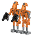 2 x Rocket Battle Droid custom Star Wars Minifigure