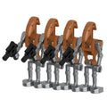 4 x Heavy Battle Droid custom Star Wars Minifigure