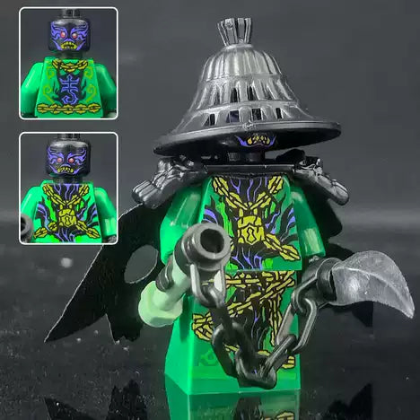 Zarkt From Ninjago Custom Minifigure - Minifigure Bricks