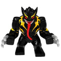 Symbiote Wolverine Custom Marvel Superhero Large Minifigure - Minifigure Bricks