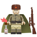 Soviet Military Soldier Custom Minifigure
