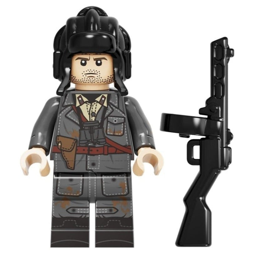 Soviet Tank Crew Soldier Custom Minifigure