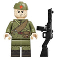 Soviet Military Soldier Custom Minifigure - Minifigure Bricks