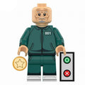 Oh Il-nam Player 001 Custom Squid Game Minifigure - Minifigure Bricks