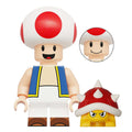 Toad from Super Mario Custom Minifigure - Minifigure Bricks