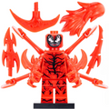 Carnage Custom Marvel Superhero Minifigure - Minifigure Bricks