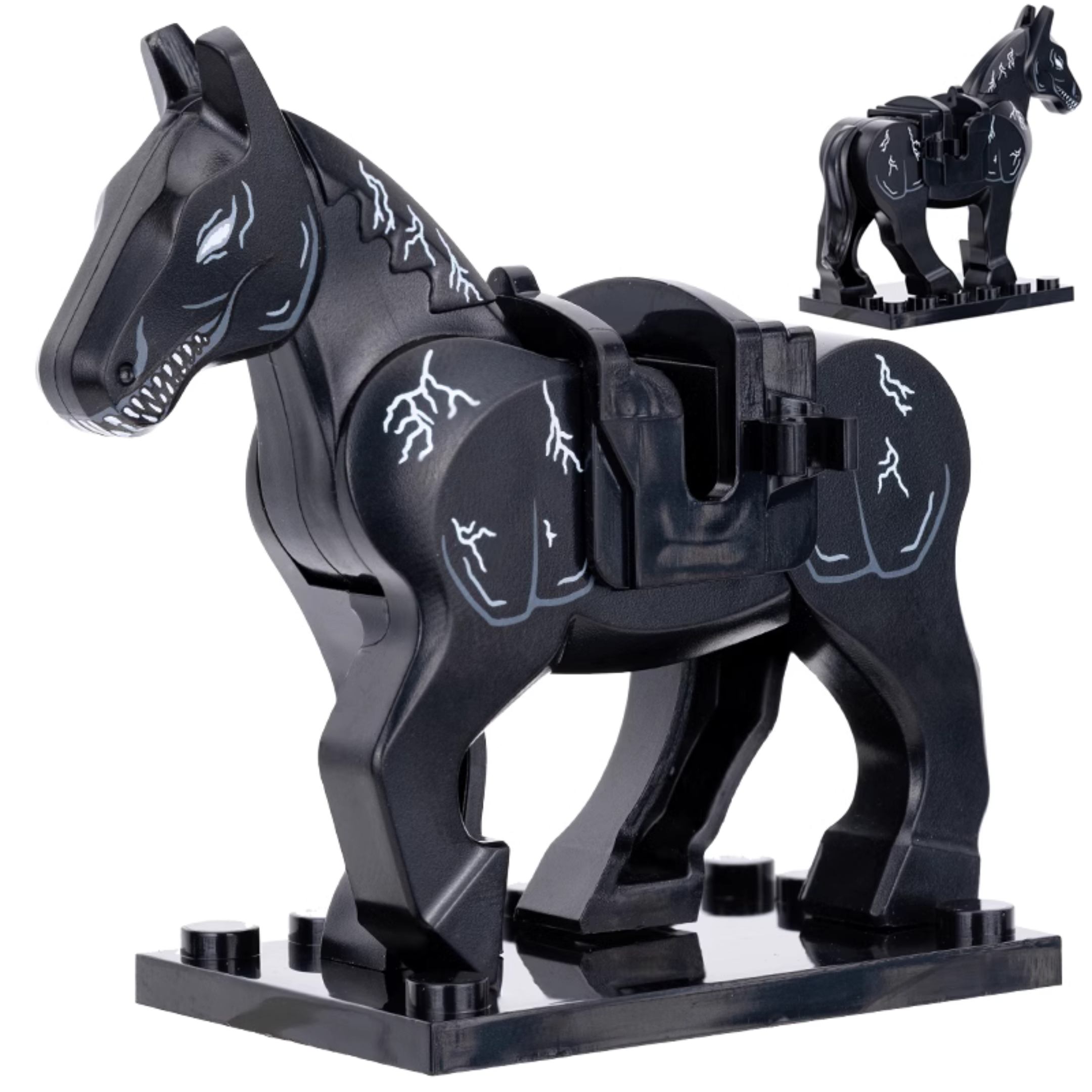 Venom Horse Custom Marvel Superhero Minifigure - Minifigure Bricks