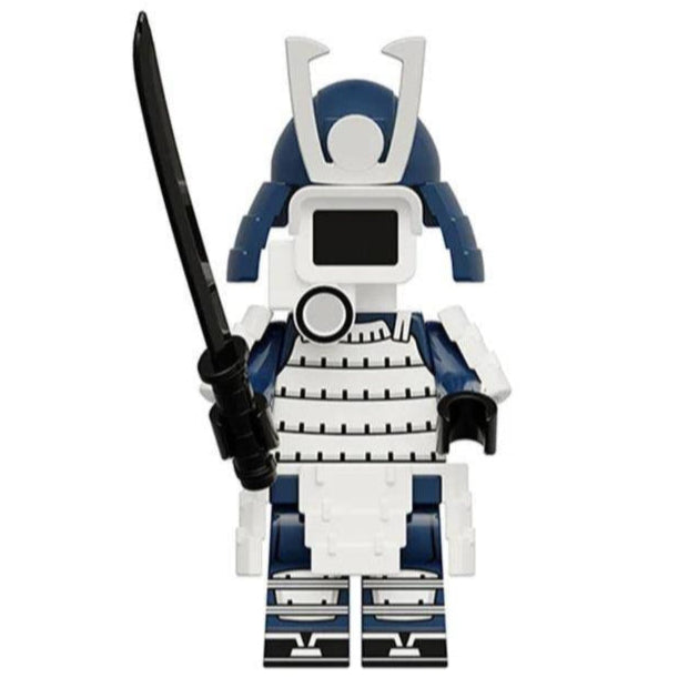 Samurai Cameraman Skibidi Toilet Custom Minifigure - Minifigure Bricks
