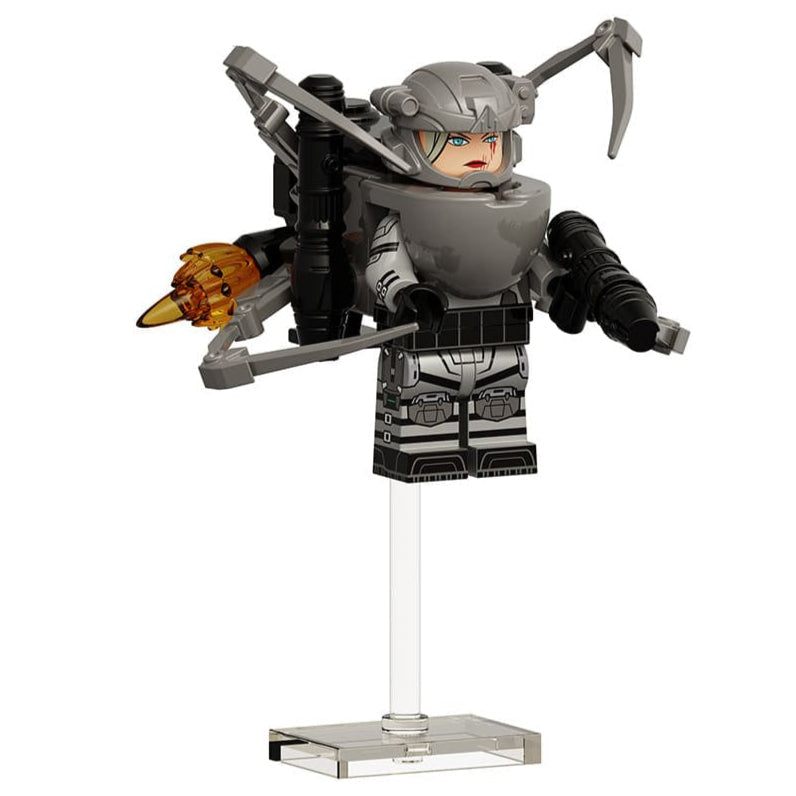 Female Special Forces Custom Skibidi Toilet Minifigure - Minifigure Bricks