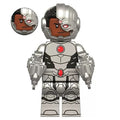 Cyborg Custom DC Comics Superhero Minifigure - Minifigure Bricks