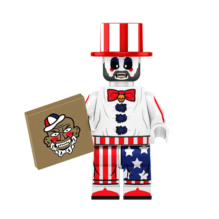 Captain Spaulding House of 1000 Corpses Horror Film Minifigure - Minifigure Bricks