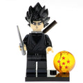 Black Goku from Dragon Ball Z custom made Minifigure - Minifigure Bricks