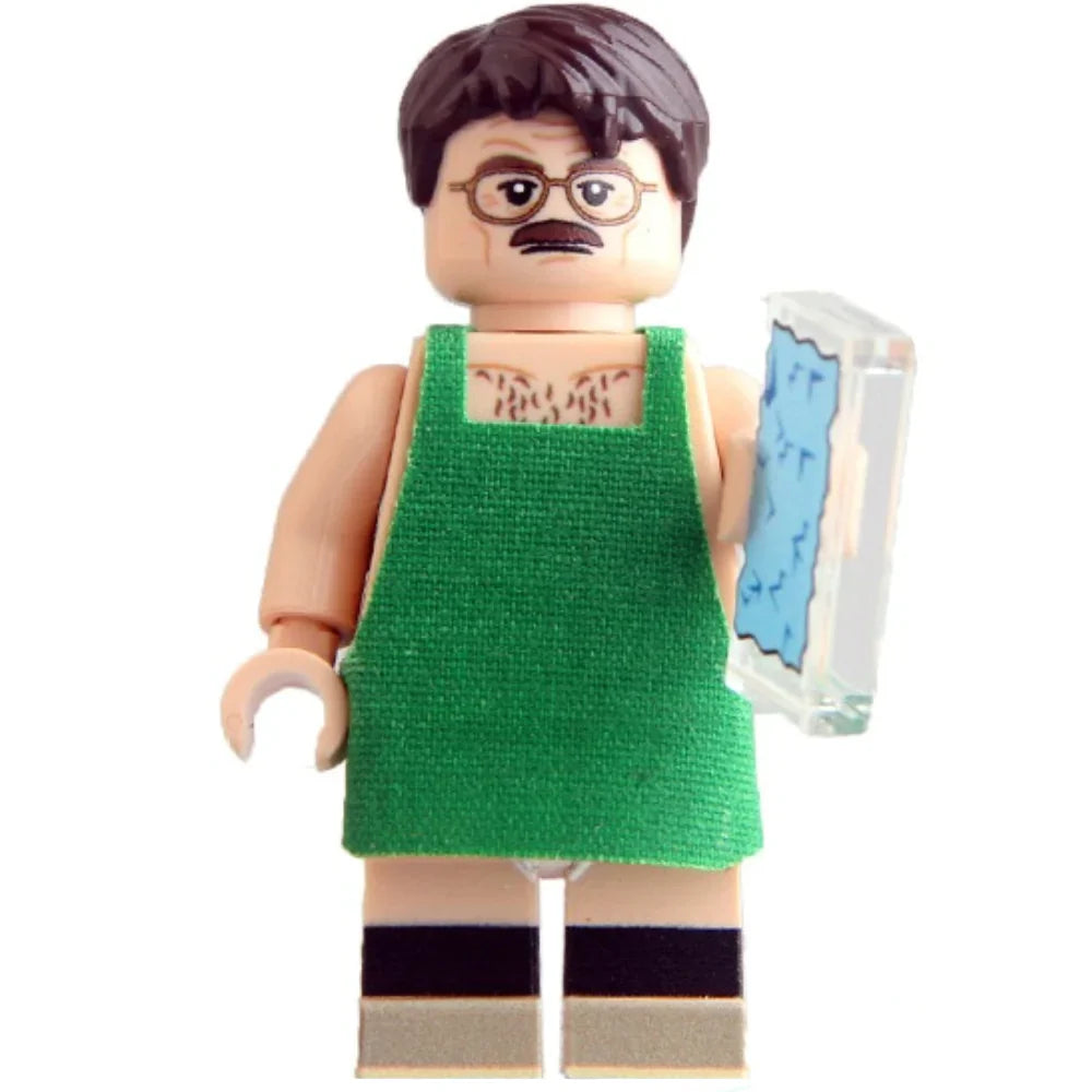Walter White Apron and Pants Breaking Bad TV Series Minifigure - Minifigure Bricks