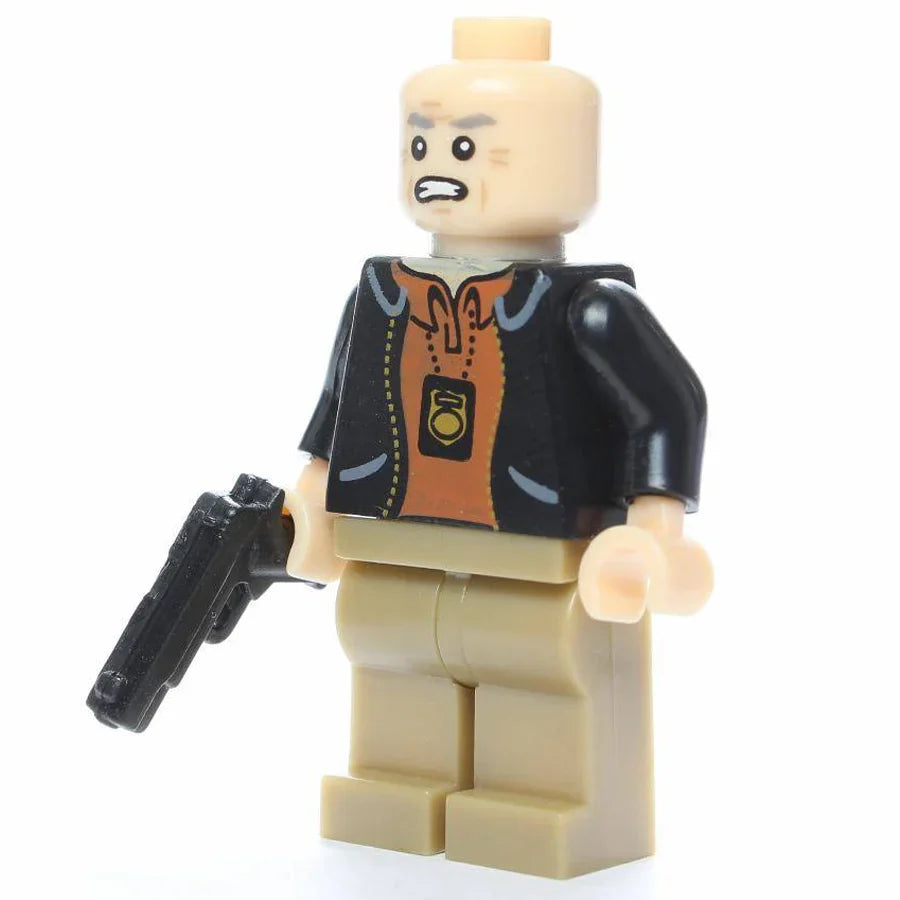 Hank Schrader Breaking Bad TV Series Minifigure - Minifigure Bricks