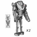 2 x B2-RP Super Battle Droid custom Star Wars Minifigure