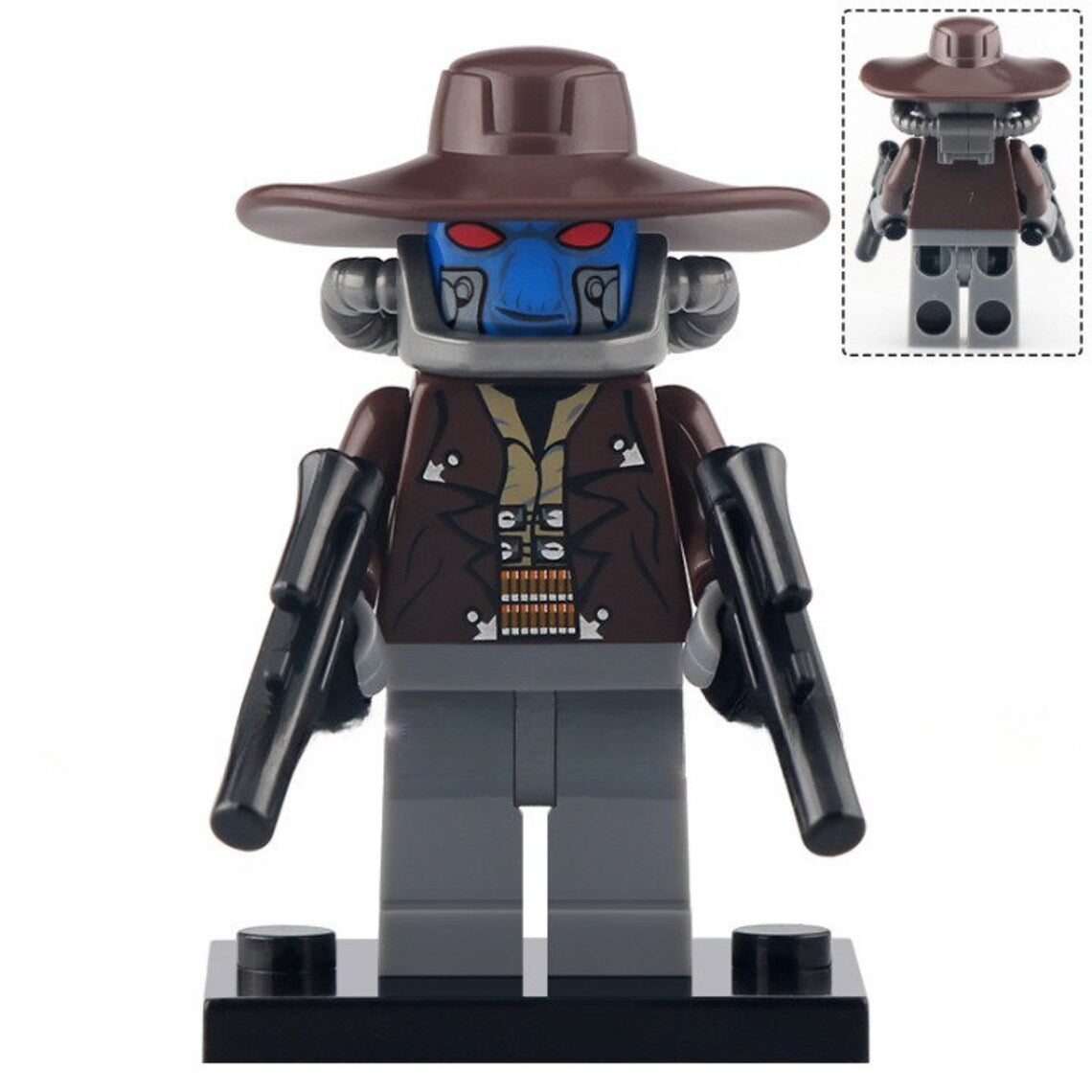 Cad Bane custom Star Wars Minifigure - Minifigure Bricks