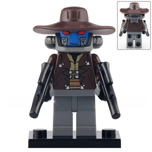 Cad Bane custom Star Wars Minifigure - Minifigure Bricks
