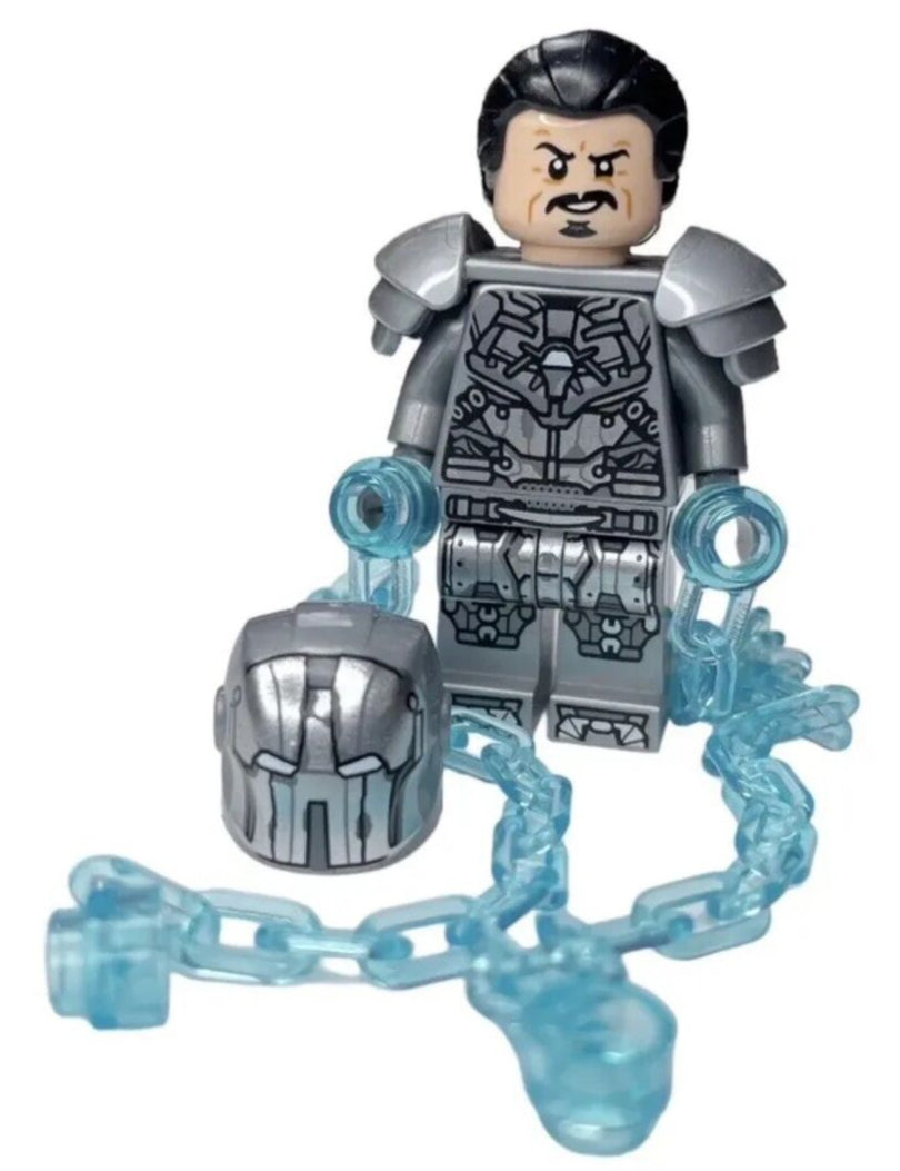 Whiplash Armor Mark II Custom Marvel Superhero Minifigure