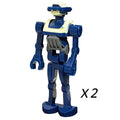 2 x Tactical Droid custom Star Wars Minifigure - Minifigure Bricks