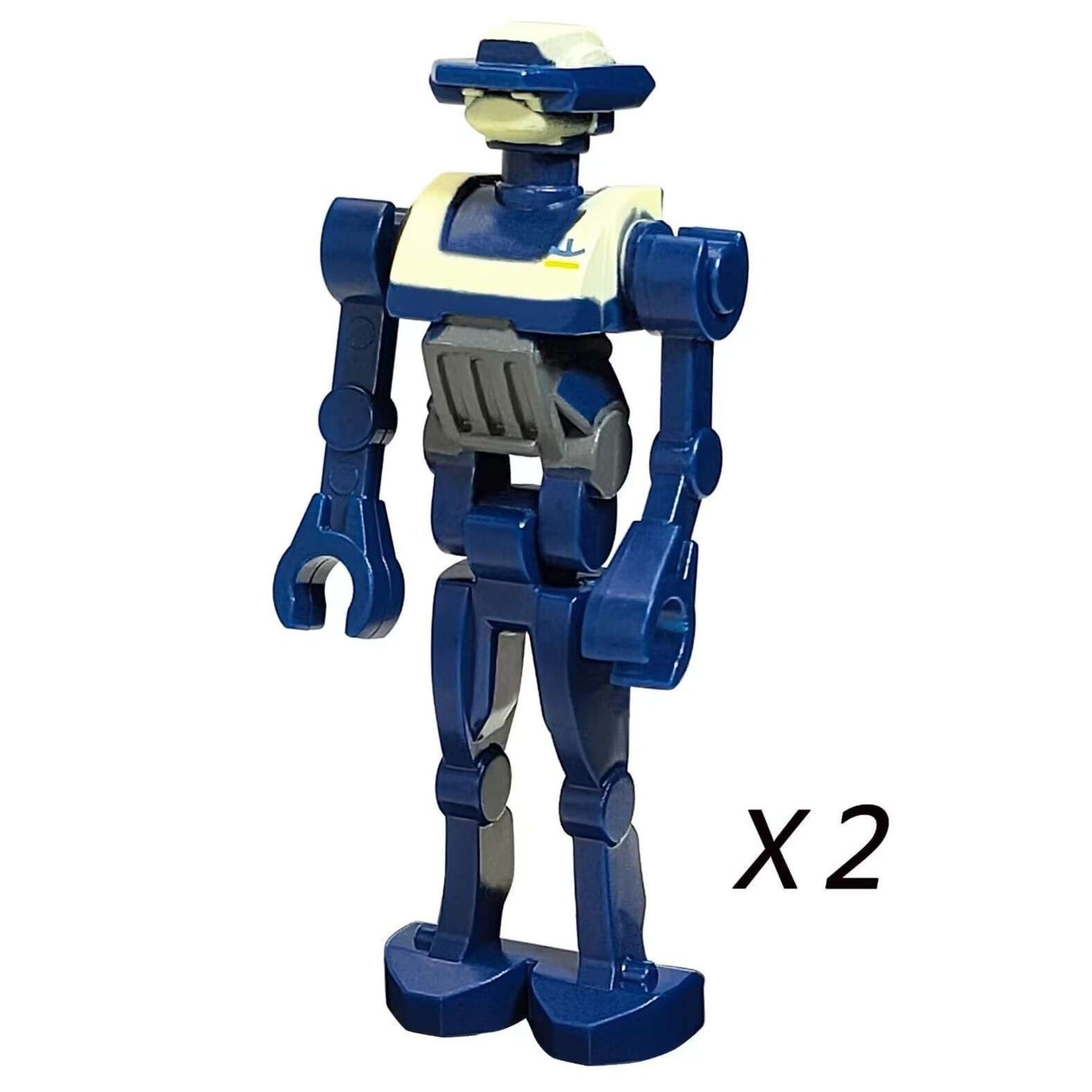 2 x Tactical Droid custom Star Wars Minifigure - Minifigure Bricks