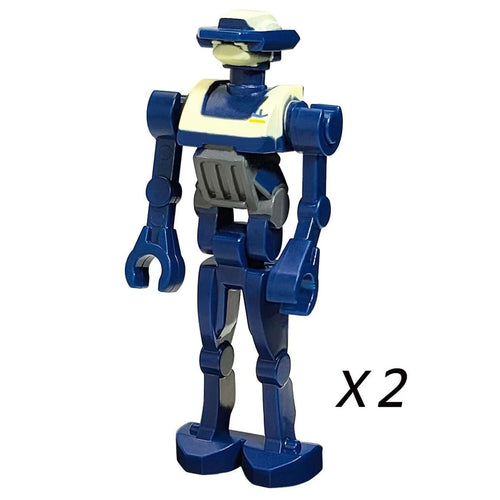 2 x Tactical Droid custom Star Wars Minifigure - Minifigure Bricks