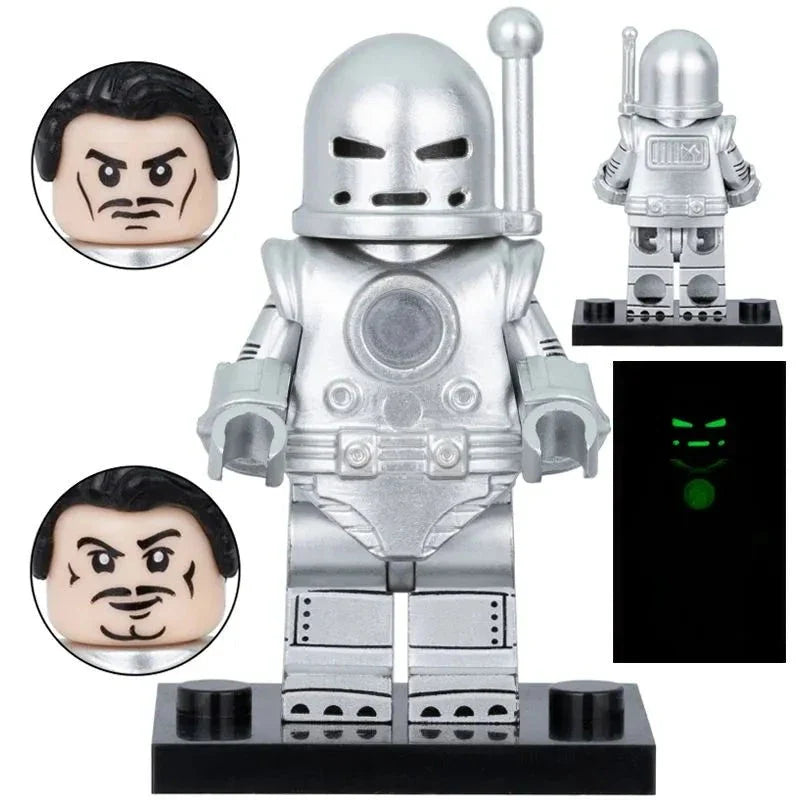 Iron Man Model 1 Custom Marvel Superhero Minifigure - Minifigure Bricks