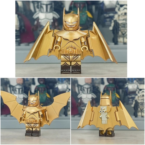 Batman (Kingdom Come Gold) Custom DC Superhero Minifigure