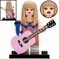 Taylor Swift Custom Musician Minifigure - Minifigure Bricks
