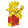 Lisa Simpson Custom The Simpsons Minifigure - Minifigure Bricks