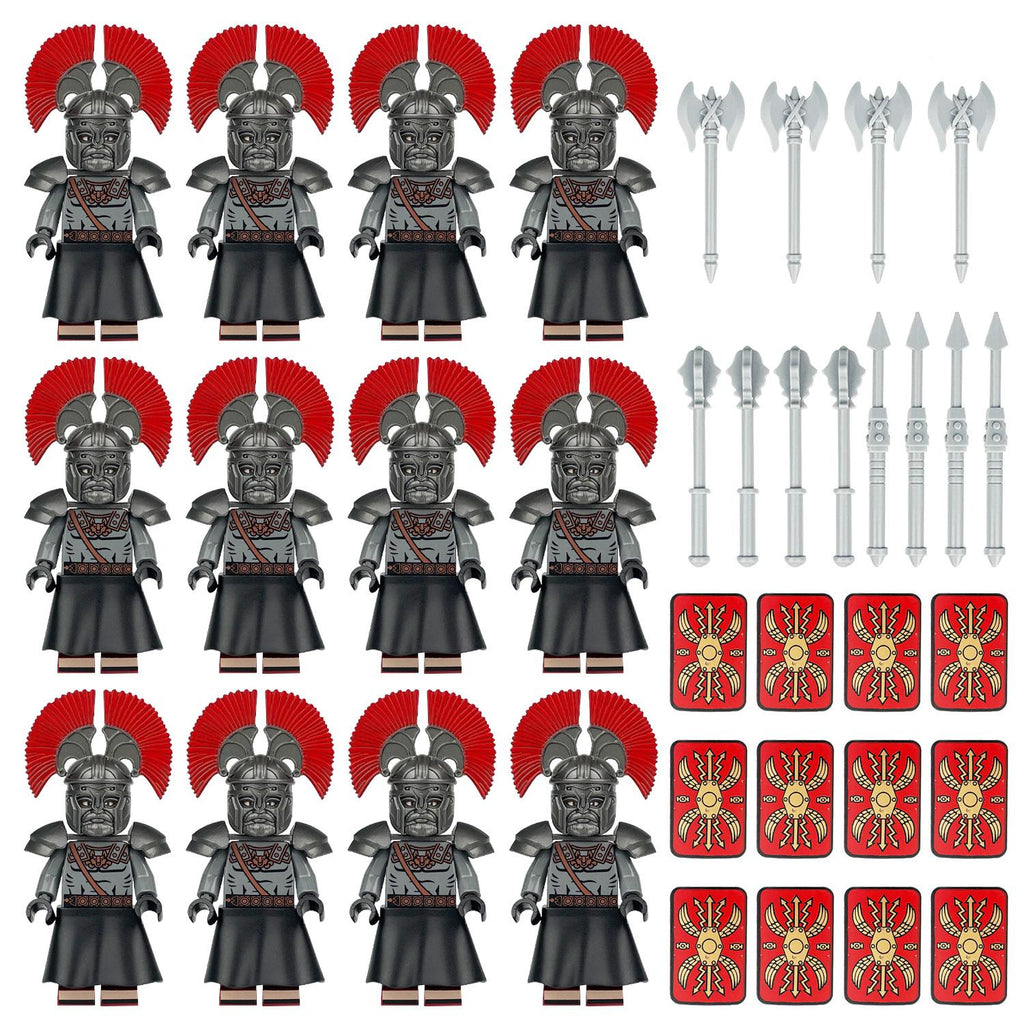 Medieval Roman Soldiers Custom Military Bundle Set Figure