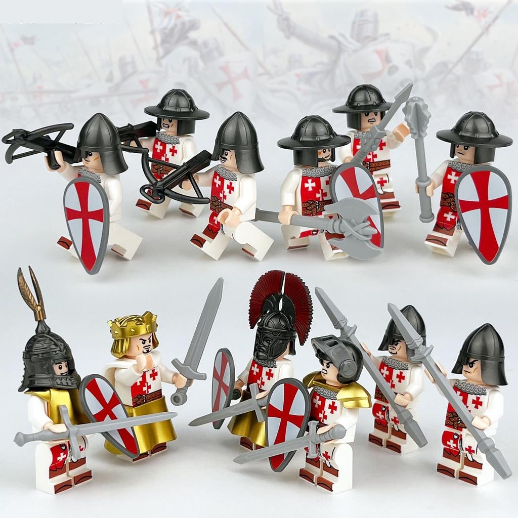 English Knights Custom Bundle Set Figure