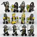 Medieval King and Knights Custom Bundle Set Figure