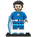 Mr Fantastic Fantastic Four First Steps Custom Marvel Superhero Minifigure - Minifigure Bricks